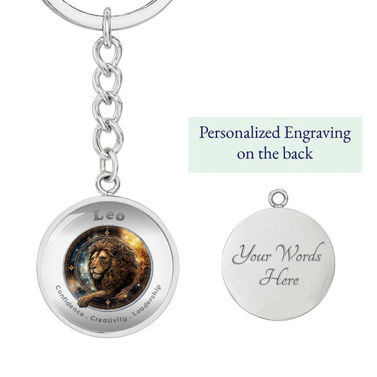 Leo - Affirmation Keychain - More Than CharmsMore Than Charms