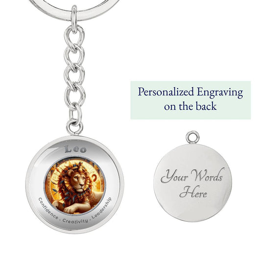 Leo - Affirmation Keychain - More Than CharmsMore Than Charms