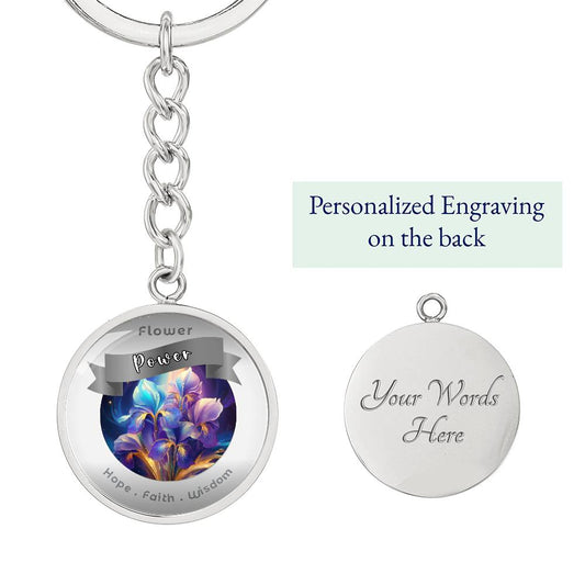 Iris - Affirmation Pendant - More Than CharmsMore Than Charms