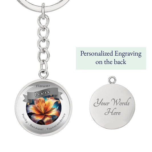 Lily - Affirmation Keychain - More Than CharmsMore Than Charms