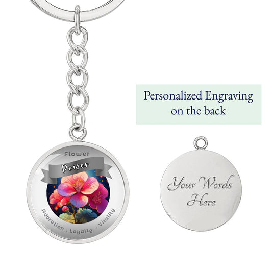 Geranium - Affirmation Pendant - More Than CharmsMore Than Charms