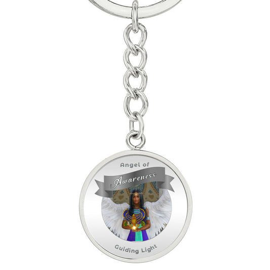 Awareness - Guardian Angel Affirmation Keychain - More Than CharmsMore Than Charms