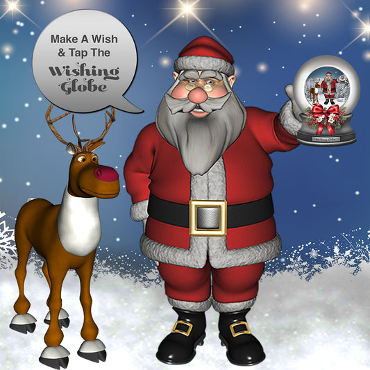 Santa's Wishing Globe App- Embrace The Possibility!  Download For FREE