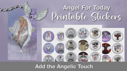 Angel For Today Printable Stickers