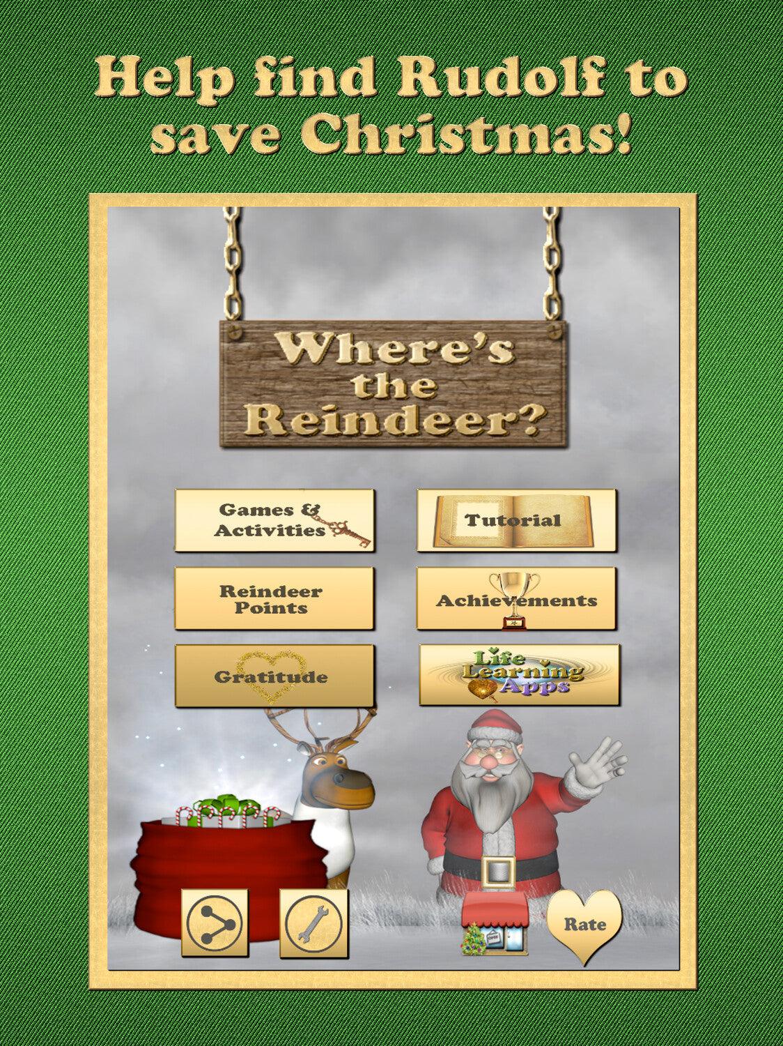 More Than Charms Where's The Reindeer? App