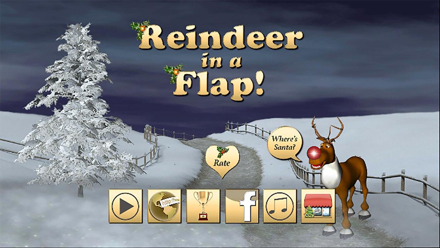 More Than Charms Reindeer in a Flap? App